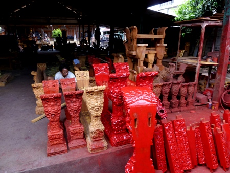 The gamelan foundry in Blahbatuh, Bali. The gamelan foundry in Blahbatuh, Bali.