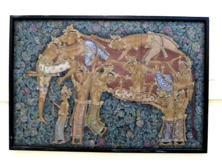 Elephant at the Agung Rai Museum of Art, Ubud, Bali. Elephant at the Agung Rai Museum of Art, Ubud, Bali.