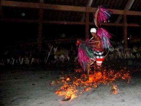 Fire Dance at Pura Dalem Ubud, Ubud, Bali. Fire Dance at Pura Dalem Ubud, Ubud, Bali.