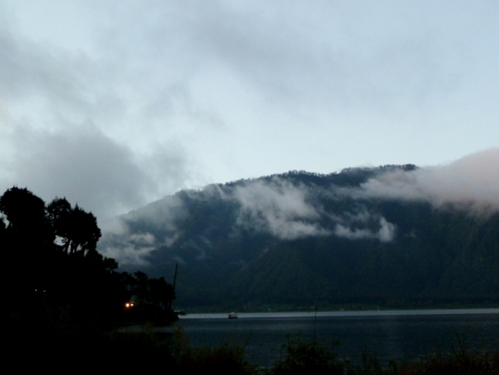 A view of Danau Bratan from the Ashram Guest House. A view of Danau Bratan from the Ashram Guest House.