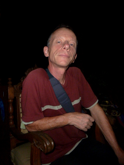 A fellow traveller named Ralf from Germany. A fellow traveller named Ralf from Germany.