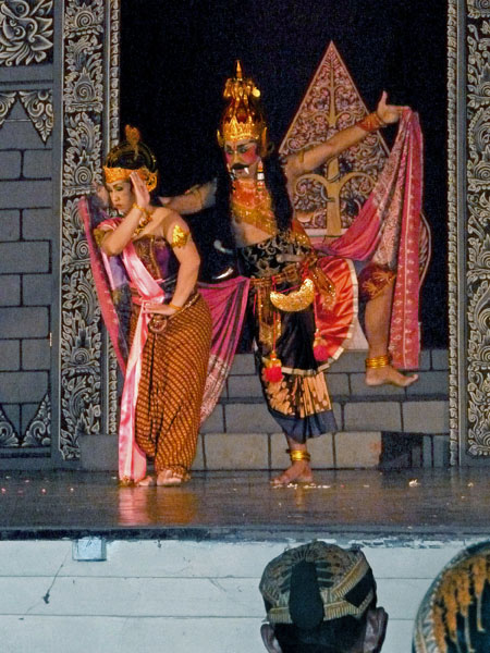 The Ramayana Ballet at Purawisata in Yogyakarta, Java.