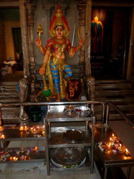Some offerings in the Sri Veeramakaliamman Temple in Little India, Singapore. Some offerings in the Sri Veeramakaliamman Temple in Little India, Singapore.