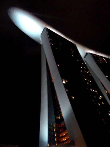 Here's looking at you, kid. The Marina Bay Sands, Singapore.