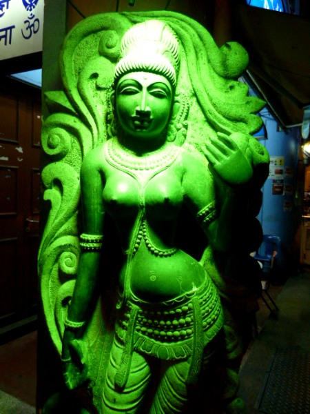 A sexy statue in Little India, Singapore. A sexy statue in Little India, Singapore.