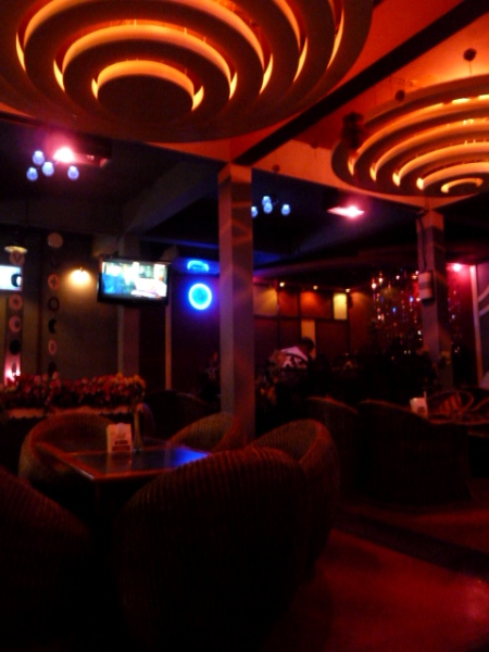 V's Cafe in Mandalay, Myanmar.