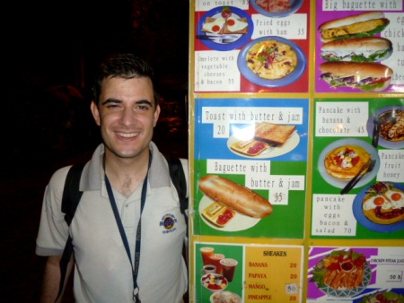 Gordon from Gilroy, California hanging out in Banglamphu, Bangkok, Thailand. Gordon from Gilroy, California hanging out in Banglamphu, Bangkok, Thailand.