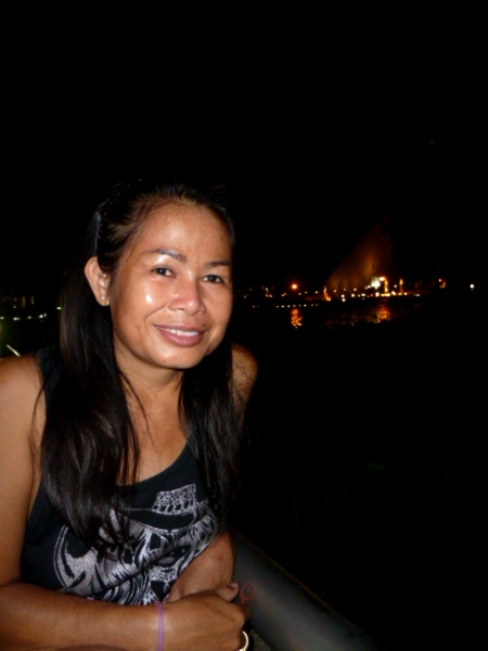 A lady named Pim who also befriended me on the Chao Phraya river in Bangkok, Thailand. A lady named Pim who also befriended me on the Chao Phraya river in Bangkok, Thailand.