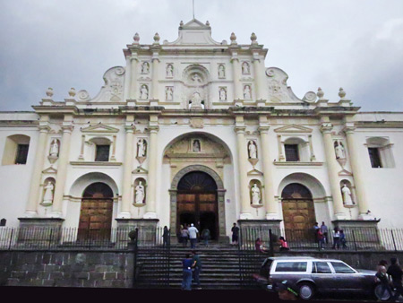 Antigua Guatemala Cathedral.