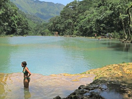 A possible paradise at Semuc Champey, Guatemala.