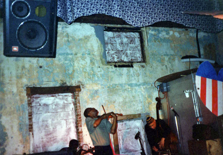Charles Gayle Trio at Olé Madrid in San Diego, California on Tuesday, February 27, 1996.