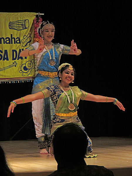 Dancers perform at Sri Purandara Dasa Day 2019.