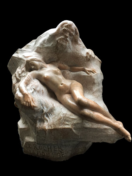 La Musa de André Chénier (1907) by Denys Peuch at the Museo Nacional de Bellas Artes in Santiago, Chile.