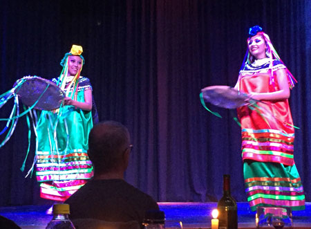 A traditional Bolivian dance at Origenes in Sucre, Bolivia.