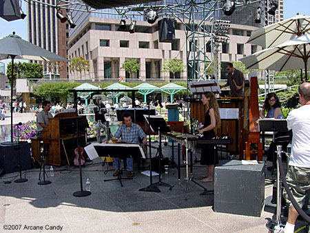 Partch at California Plaza 2007.