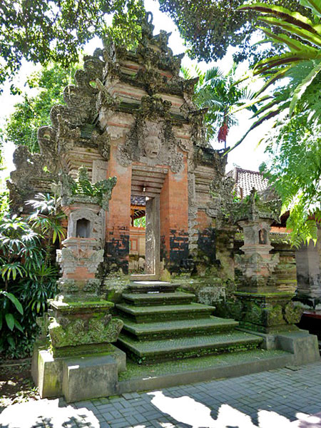 The Ubud Palace in Ubud, Bali.