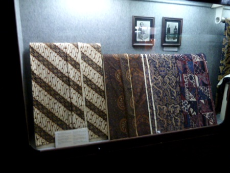 I guess you might say this is some high-quality batik in the Sono-Budoyo Musem in Yogyakarta, Java.