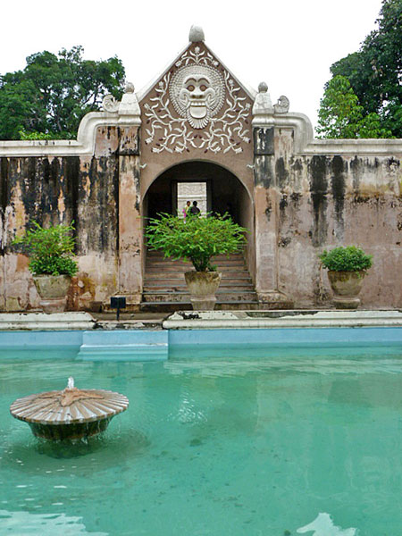 The Taman Sari, also known as the Water Palace, in Yogyakarta, Java.