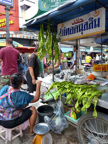 Some big-ass beans at a food stall in Phuket Town, Thailand.
