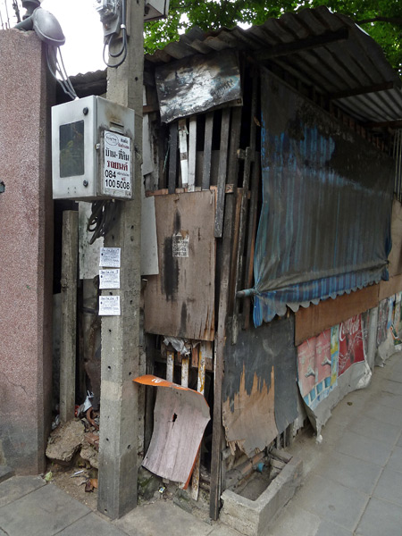 Site specific: An amazing unintentional art assemblage in Bangkok, Thailand.