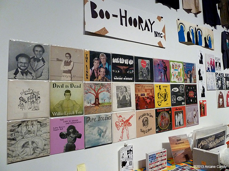 Boo-Hooray's booth at Printed Matter's LA Art Book Fair at the Geffen Contemporary at MOCA on February 3, 2013.