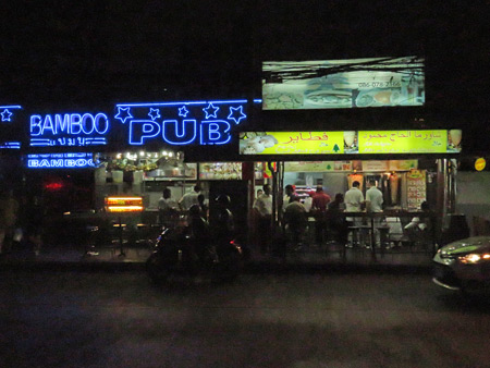The Bamboo Pub on Sukhumvit Soi 3 in Bangkok, Thailand.