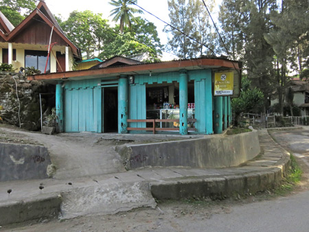 A small shop in Tuk Tuk, Danau Toba, Sumatra, Indonesia.
