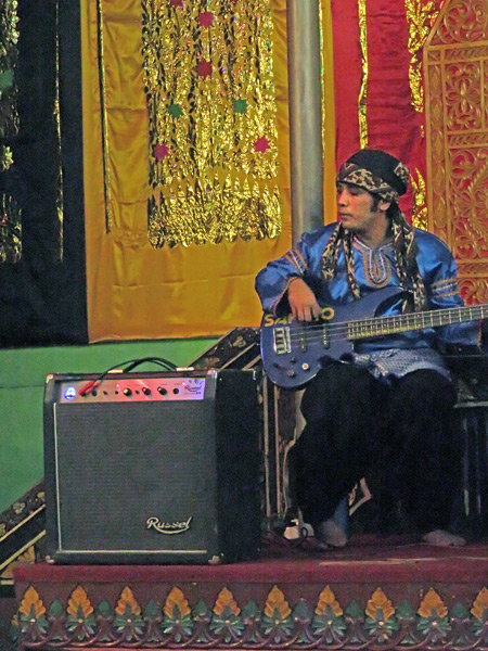 The Sakato Group performs at Medan Bapaneh in Bukittinggi, Sumatra, Indonesia.