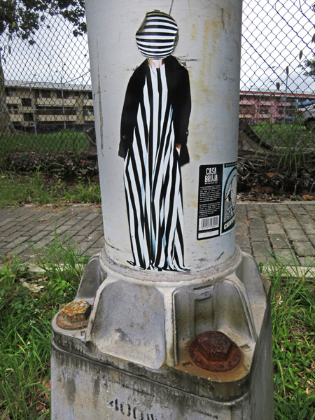 Street Art in Ancon, Panama City, Panama.