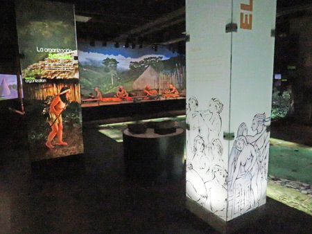 Hall 3, The Day, at the Jade Museum in San Jose, Costa Rica.