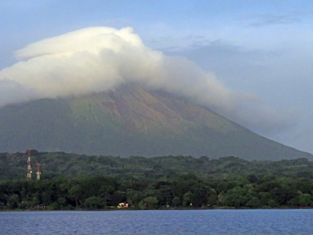 Volcano Concepcion on Isla de Ometepe in Lake Nicaragua.