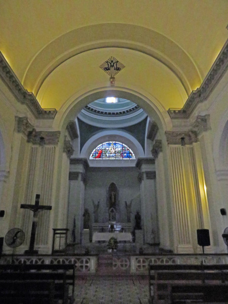 Iglesia La Merced in Granada, Nicaragua.