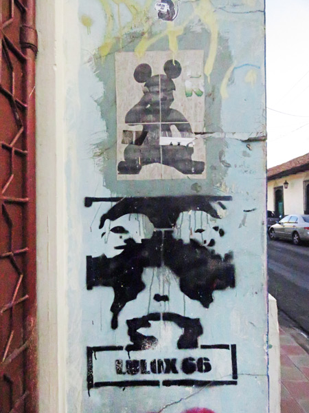 Street art in Leon, Nicaragua.