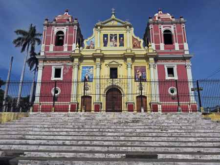 Iglesia El Calvario in Leon, Nicaragua.