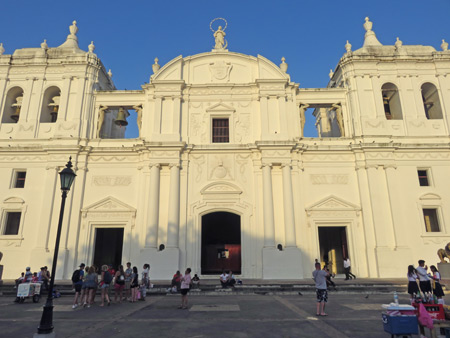 The Cathedral de Leon, Nicaragua.