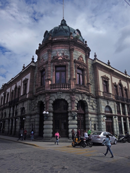 The Teatro Macedonio Alcala in Oaxaca City, Mexico.