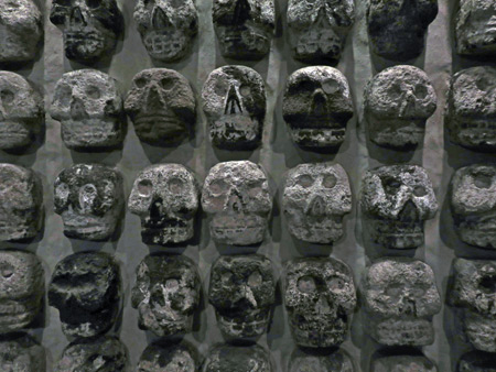 I want your skulls at the Museo Templo Mayor in Mexico City, Mexico.