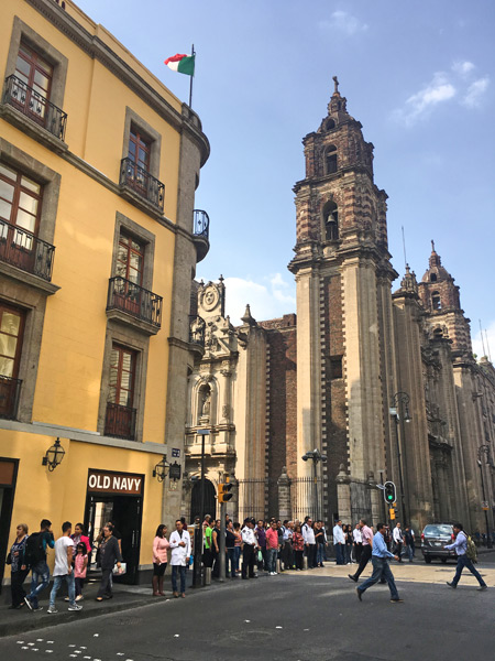The Iglesia la Profesa in Mexico City, Mexico.