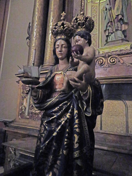 A carving in the Catedral Metropolitana de Buenos Aires, Argentina.